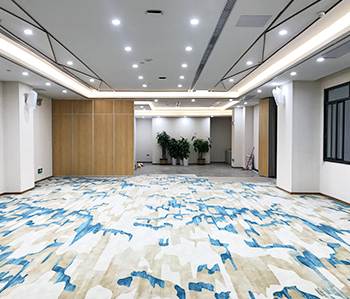 广州办公室装修项目现场完工照