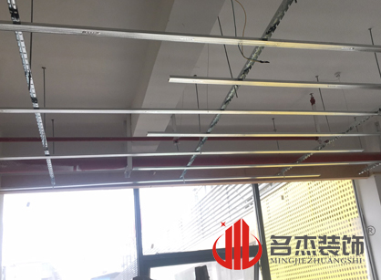 巡工地日记，美容教育培训机构装修项目进行中